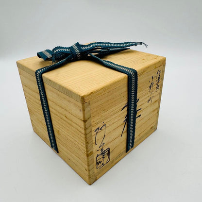 Ninsei-Style Ono no Komachi Tea Bowl — Heian Poetess Kyo-yaki Chawan
