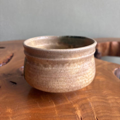 Ki-Seto Chawan by Ozu Hozen — Imperial Theme 'Green', Signed Box