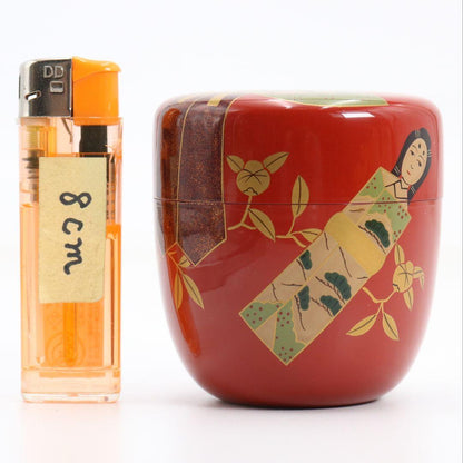 Nakamura Soetsu Tachi-bina Maki-e Chu-Natsume — Hina Dolls, Tomobako