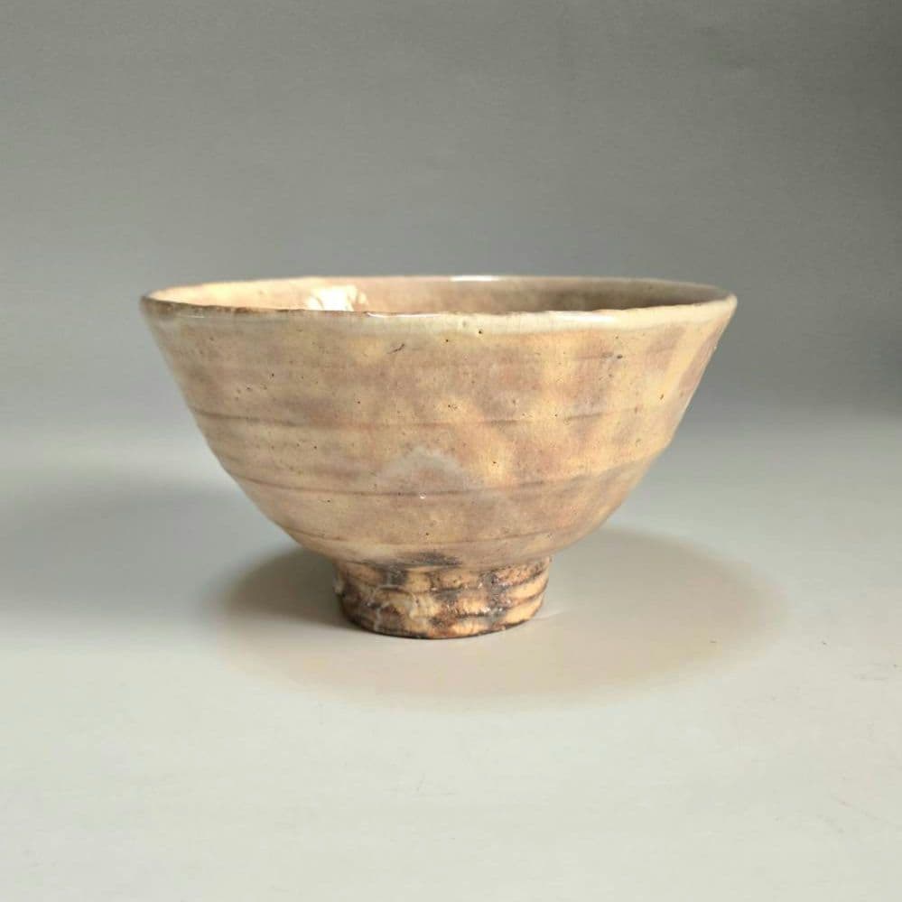 Hagi Ware Ido Chawan by Nakahara Kunisuke — Classic Korean-Form Tea Bowl
