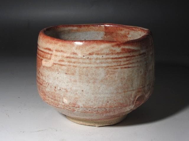 Kato Takuo Shino Tea Bowl — Living National Treasure, Certified 1995