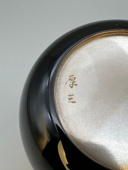 Shunjū Maki-e Lacquer Hira-natsume by Takayu Kozo — Tea Caddy