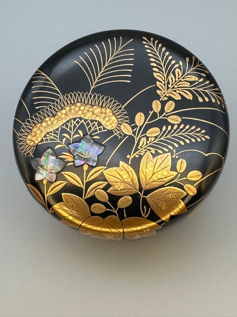 Shunjū Maki-e Lacquer Hira-natsume by Takayu Kozo — Tea Caddy