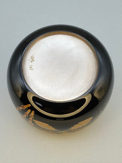 Shunjū Maki-e Lacquer Hira-natsume by Takayu Kozo — Tea Caddy