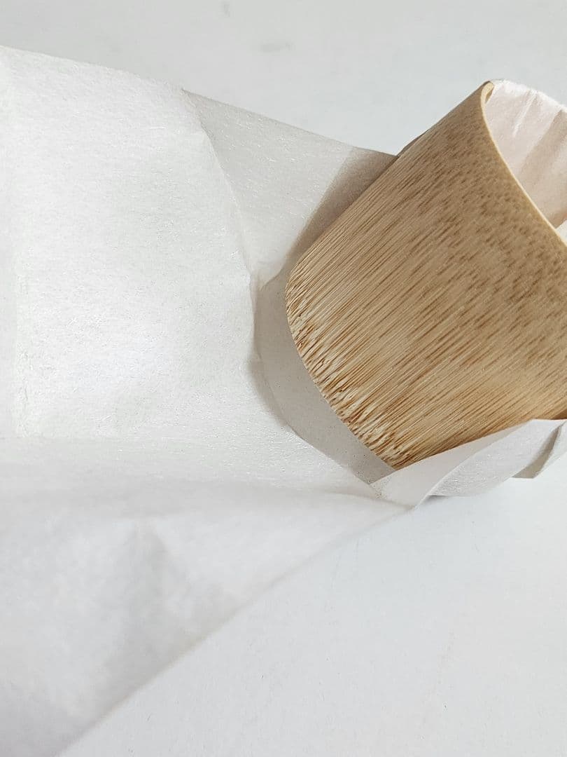 Furo Bamboo Hishaku by Ikeda Iki - Summer Tea Ceremony Water Ladle with Cedar Box