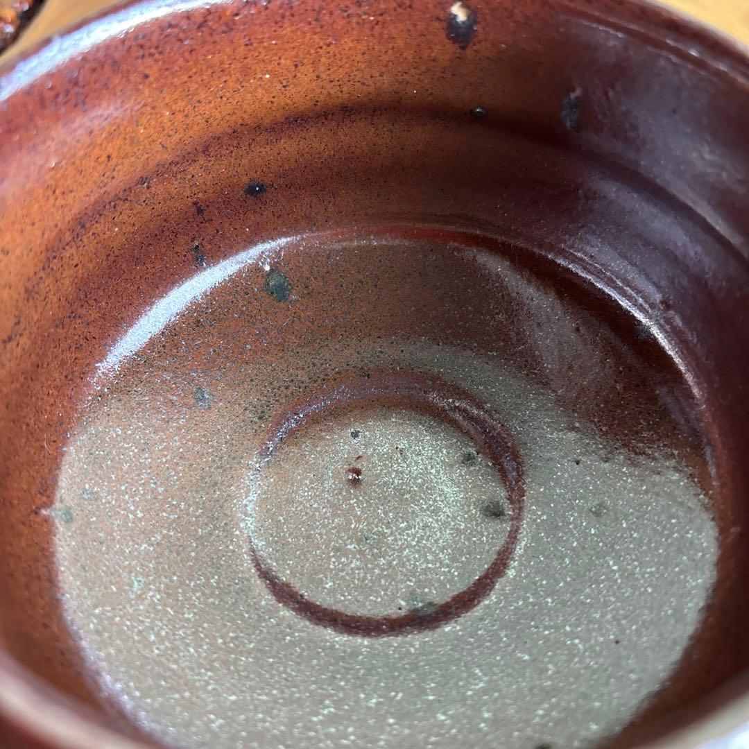 Nishikawa Minoru Iron Glaze Chawan Tea Bowl with Tomobako