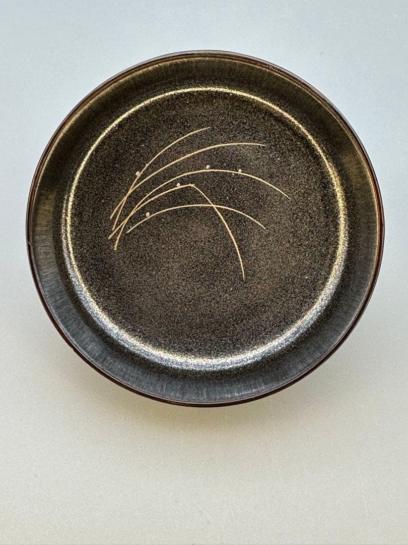 Lacquer Tea Caddy Natsume Willow Maki-e by Nawate Masaharu