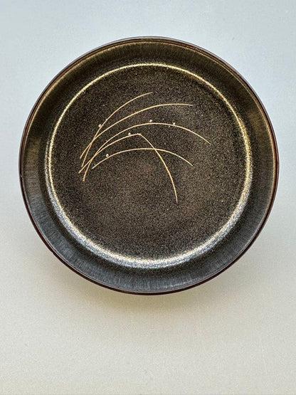 Lacquer Tea Caddy Natsume Willow Maki-e by Nawate Masaharu