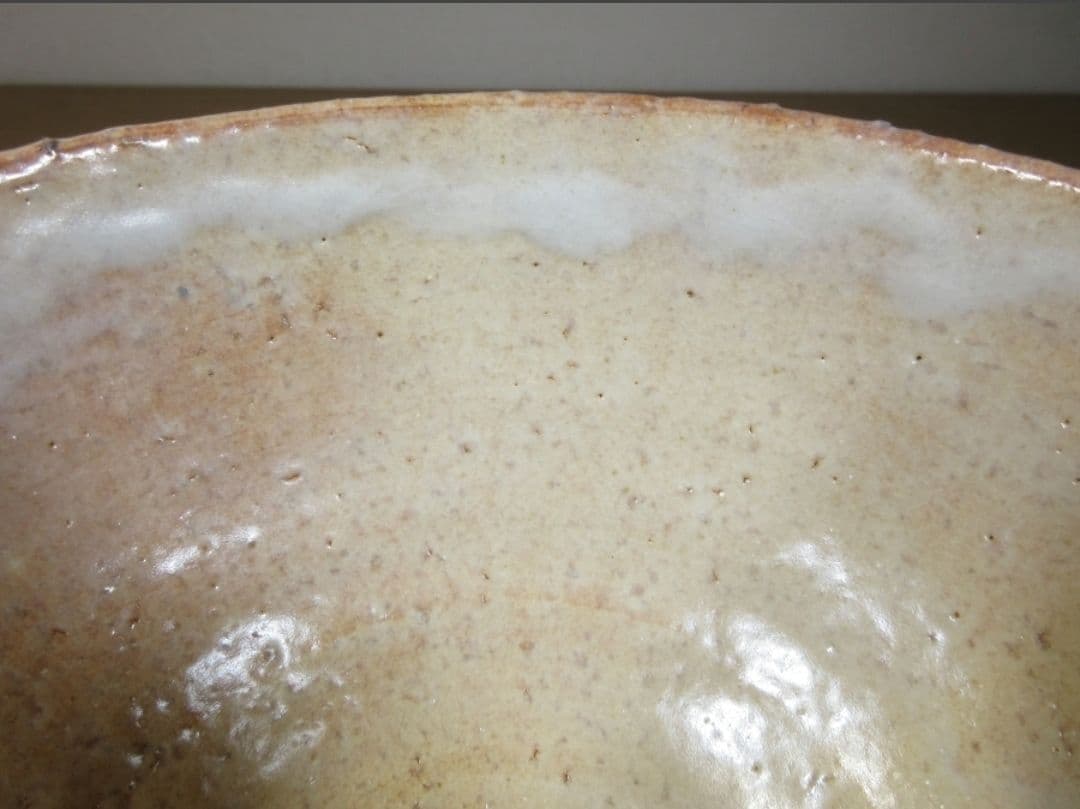 Hagi Ware Tea Bowl by Hatano Zenzo - Prefectural Intangible Cultural Asset with Certificate
