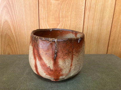 Bizen Hi-Dasuki Tea Bowl by Suehiro Manabu — Wood-Fired Chawan