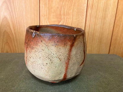 Bizen Hi-Dasuki Tea Bowl by Suehiro Manabu — Wood-Fired Chawan