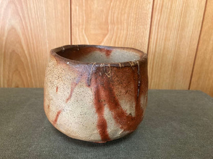 Bizen Hi-Dasuki Tea Bowl by Suehiro Manabu — Wood-Fired Chawan