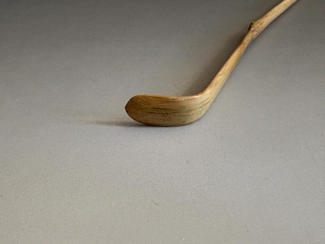 Zen Bamboo Tea Scoop by Horiuchi Sokan, Motto: Tokiwa (Eternal Green)