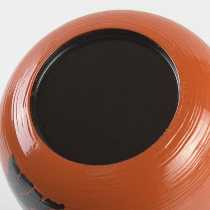 Plum Moon Ume-tsuki Maki-e O-Natsume Shu-Hakeme Lacquer Tea Caddy by Dojo Sohiro