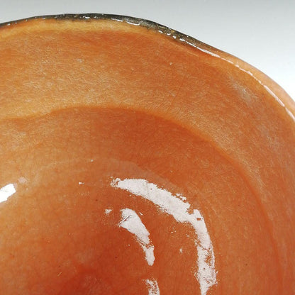 Aka-Raku Red Tea Bowl by Souraku - Daitoku-ji Priest Certified Chawan with Signed Box