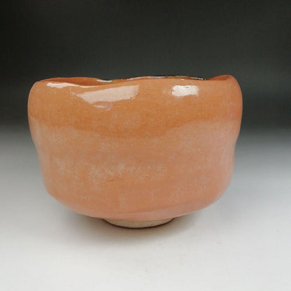 Aka-Raku Red Tea Bowl by Souraku - Daitoku-ji Priest Certified Chawan with Signed Box