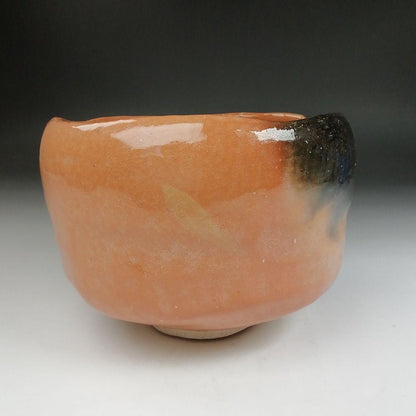 Aka-Raku Red Tea Bowl by Souraku - Daitoku-ji Priest Certified Chawan with Signed Box