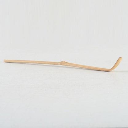 Zen Bamboo Tea Scoop Signed by Kotoin Daitokuji Monk Matsunaga Gozan — Meibutsu Chashaku Sensin with Original Tube and Box