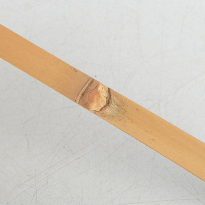 Zen Bamboo Tea Scoop Signed by Kotoin Daitokuji Monk Matsunaga Gozan — Meibutsu Chashaku Sensin with Original Tube and Box