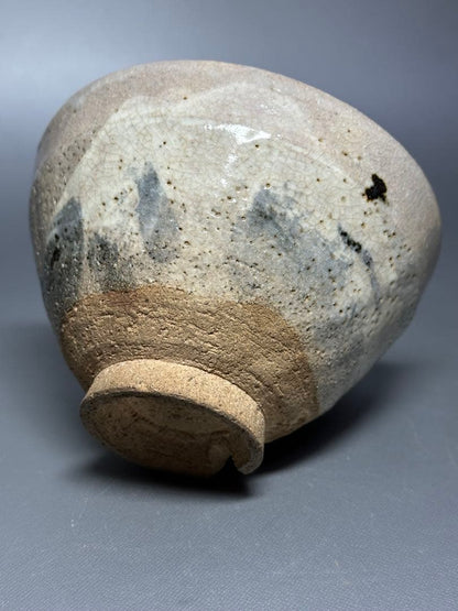 Kenzan-Utsushi Mt. Fuji Chawan by Eiraku Myozen, 17th Zengoro - Senke Jusshoku Kyoto Tea Bowl with Tomobako