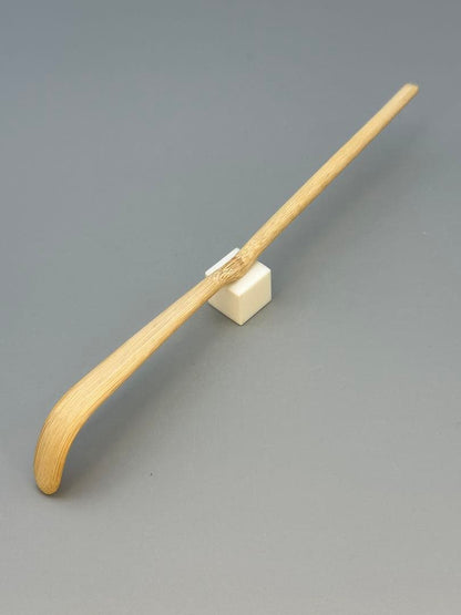 Zen Bamboo Tea Scoop by Sekio, Motto: Kissa-ko (Drink some Tea)