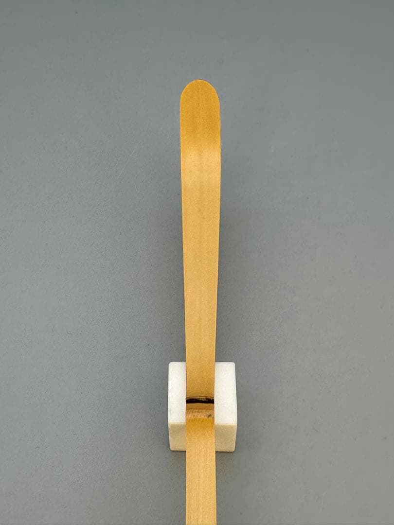 Zen Bamboo Tea Scoop by Sekio, Motto: Kissa-ko (Drink some Tea)