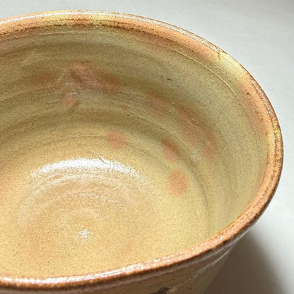 Gohonte Rooster Tea Bowl by Hayashi Eijin | Momoyama-gama Mino | Kiridate Kōdai | Signed Box