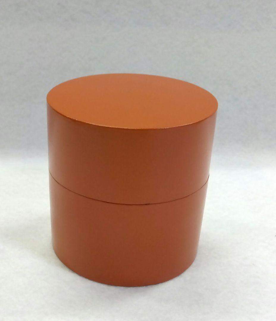 Tanaka Kenchi II Vermillion Nakatsugi - Shu-nuri Lacquer Tea Caddy with Signed Box