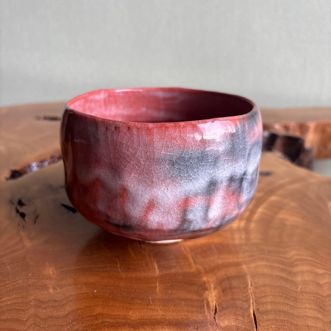 Aka-Raku Tea Bowl by Sasaki Shoraku, Kyoto