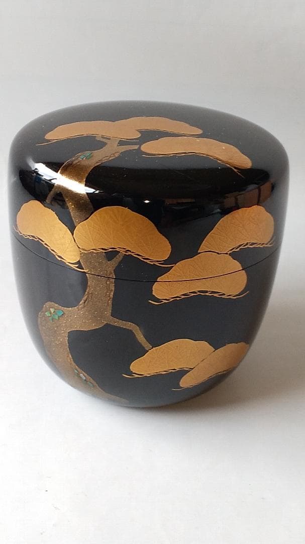 Kawahata Sorin — Oi-Matsu Maki-e Chu-Natsume with Raden, Unused