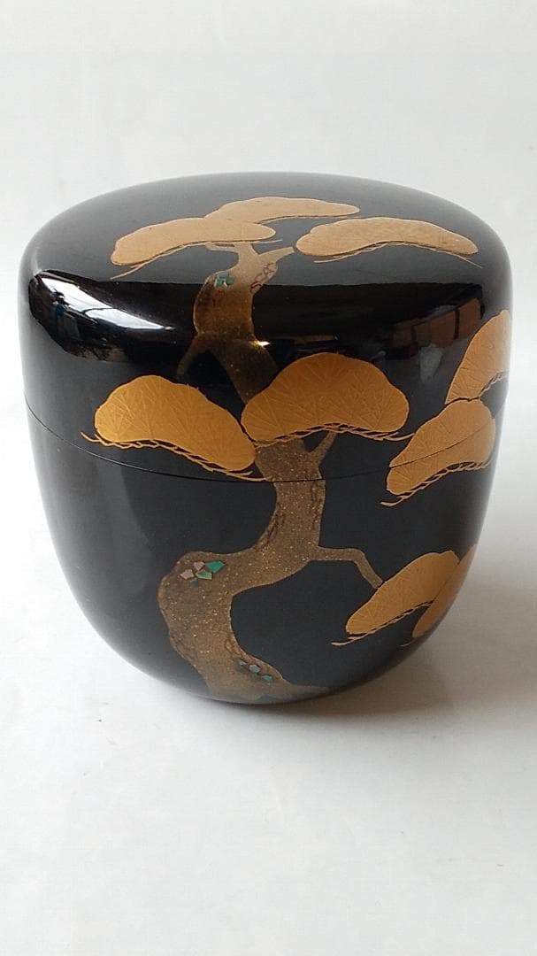 Kawahata Sorin — Oi-Matsu Maki-e Chu-Natsume with Raden, Unused