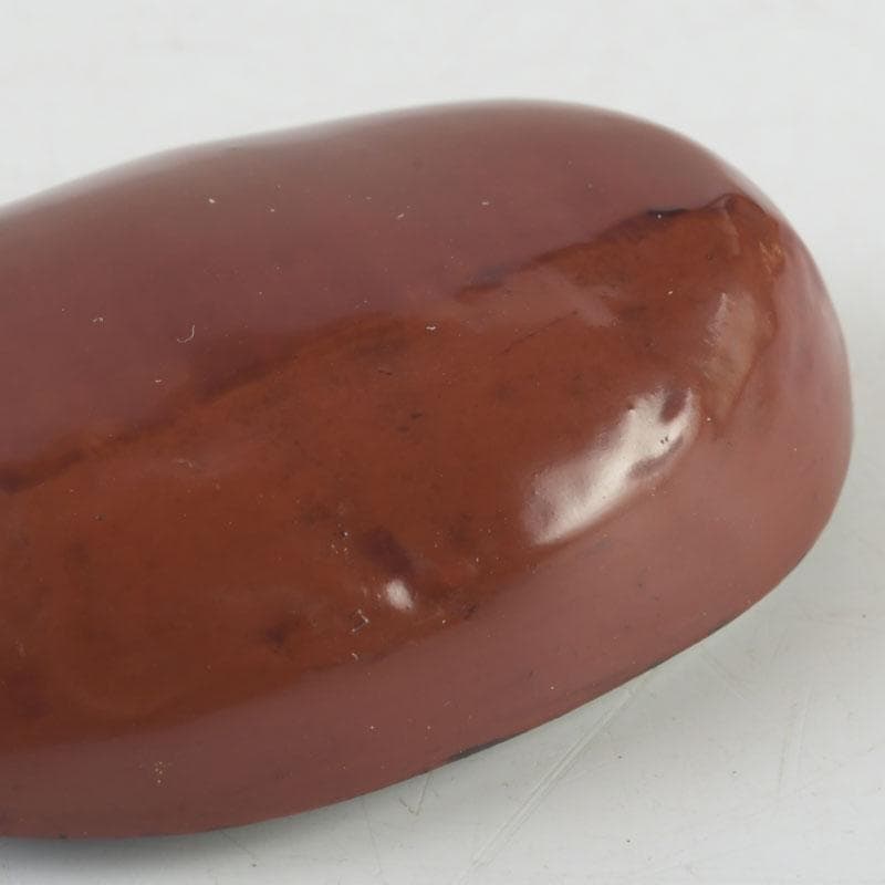 Azuchi Kizan Kaga Kanshitsu Kuri Kogo — Chestnut Incense Box, Dry Lacquer, Tomobako