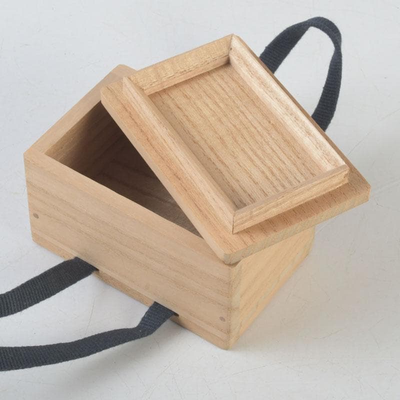 Azuchi Kizan Kaga Kanshitsu Kuri Kogo — Chestnut Incense Box, Dry Lacquer, Tomobako