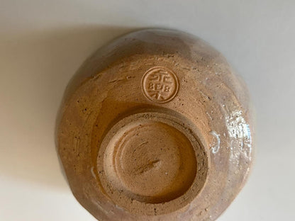 Eiraku Zengoro XVI Sokuzen | Kenzan-Style Plum Moon Chawan | Kenchu-sai Inscription | Omotesenke Tea Ceremony