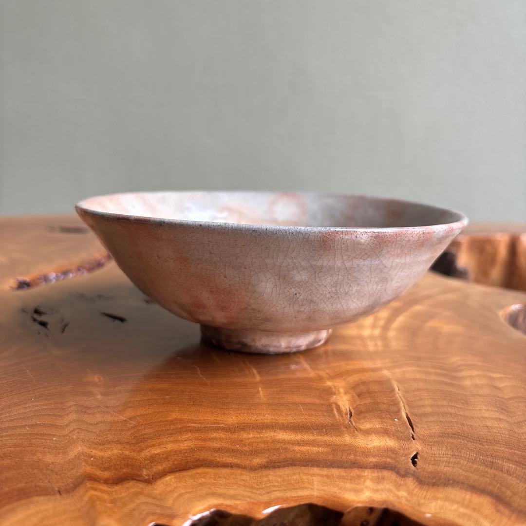 Hagi Ware Hirachawan by Miwa Toshiyuki - Yokujo Kiln Gohonte Summer Tea Bowl