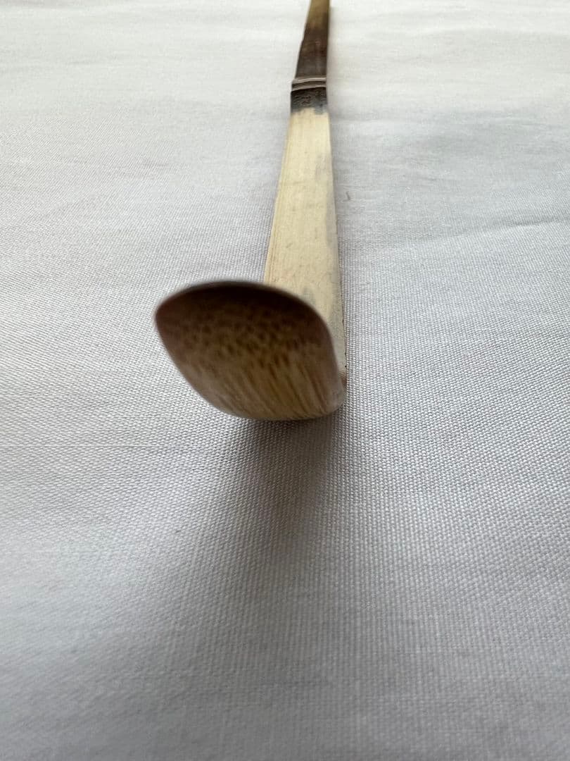 Chashaku Tea Scoop 'Tancho' (Red-Crowned Crane) by Hasegawa Kanshu — Daitoku-ji Sangen-in