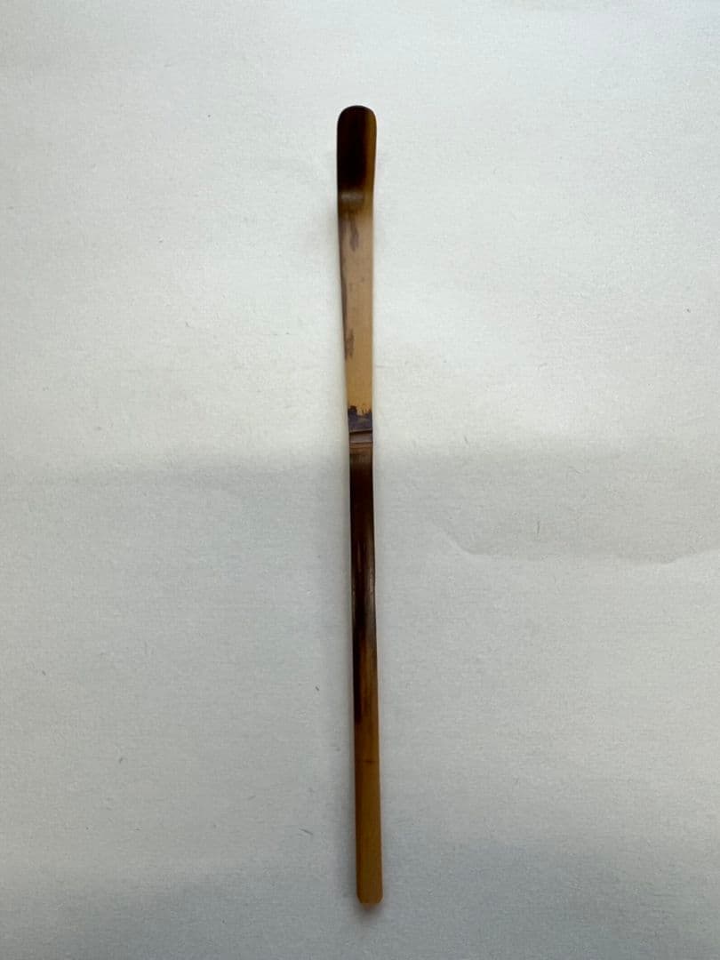 Chashaku Tea Scoop 'Tancho' (Red-Crowned Crane) by Hasegawa Kanshu — Daitoku-ji Sangen-in
