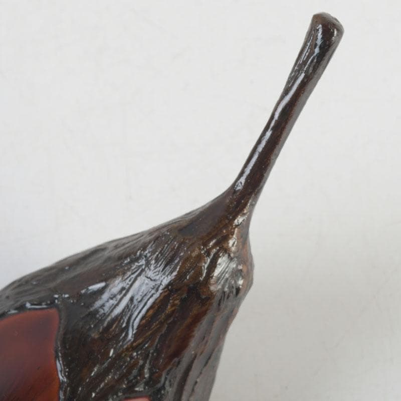 Kawagishi Mitsumasa — Kanshitsu Eggplant Kogo, Wajima-nuri, Tomobako