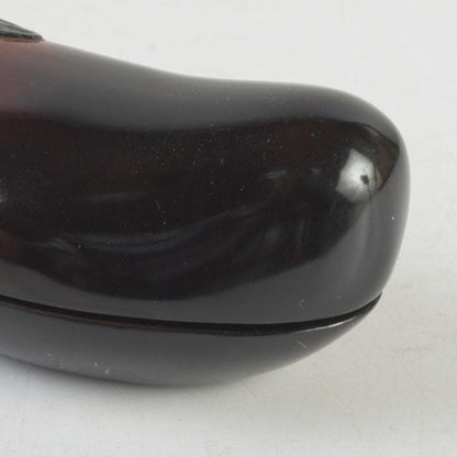 Kawagishi Mitsumasa — Kanshitsu Eggplant Kogo, Wajima-nuri, Tomobako