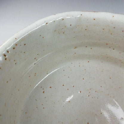 Shino Ware Tea Bowl by Shusen - Matcha Chawan with Daitokuji Temple Inscription Box