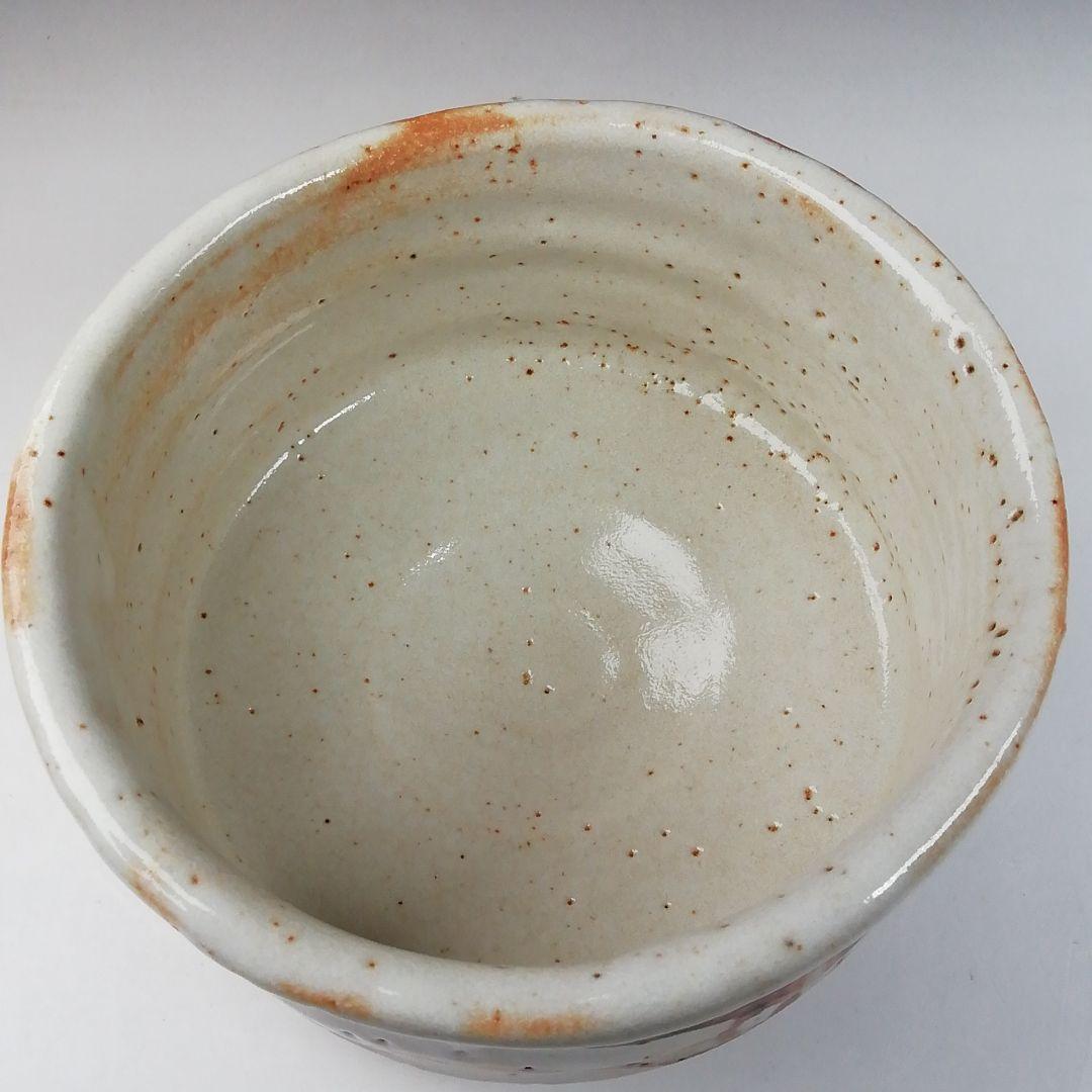 Shino Ware Tea Bowl by Shusen - Matcha Chawan with Daitokuji Temple Inscription Box