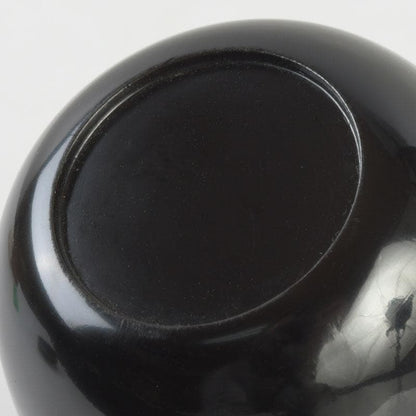 Black Lacquer Natsume Cranes Maki-e — Gengensai Authenticated Box