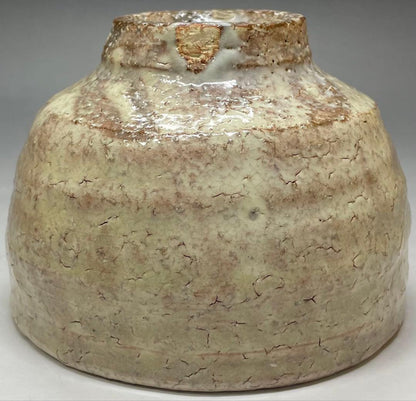 Kotaka Shoho Hagi Ware Tea Bowl Amber Glaze Kannyu Crazing Tomobako