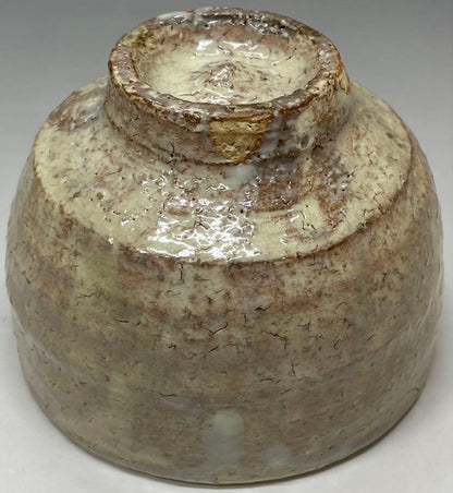Kotaka Shoho Hagi Ware Tea Bowl Amber Glaze Kannyu Crazing Tomobako