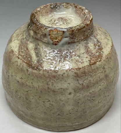 Kotaka Shoho Hagi Ware Tea Bowl Amber Glaze Kannyu Crazing Tomobako