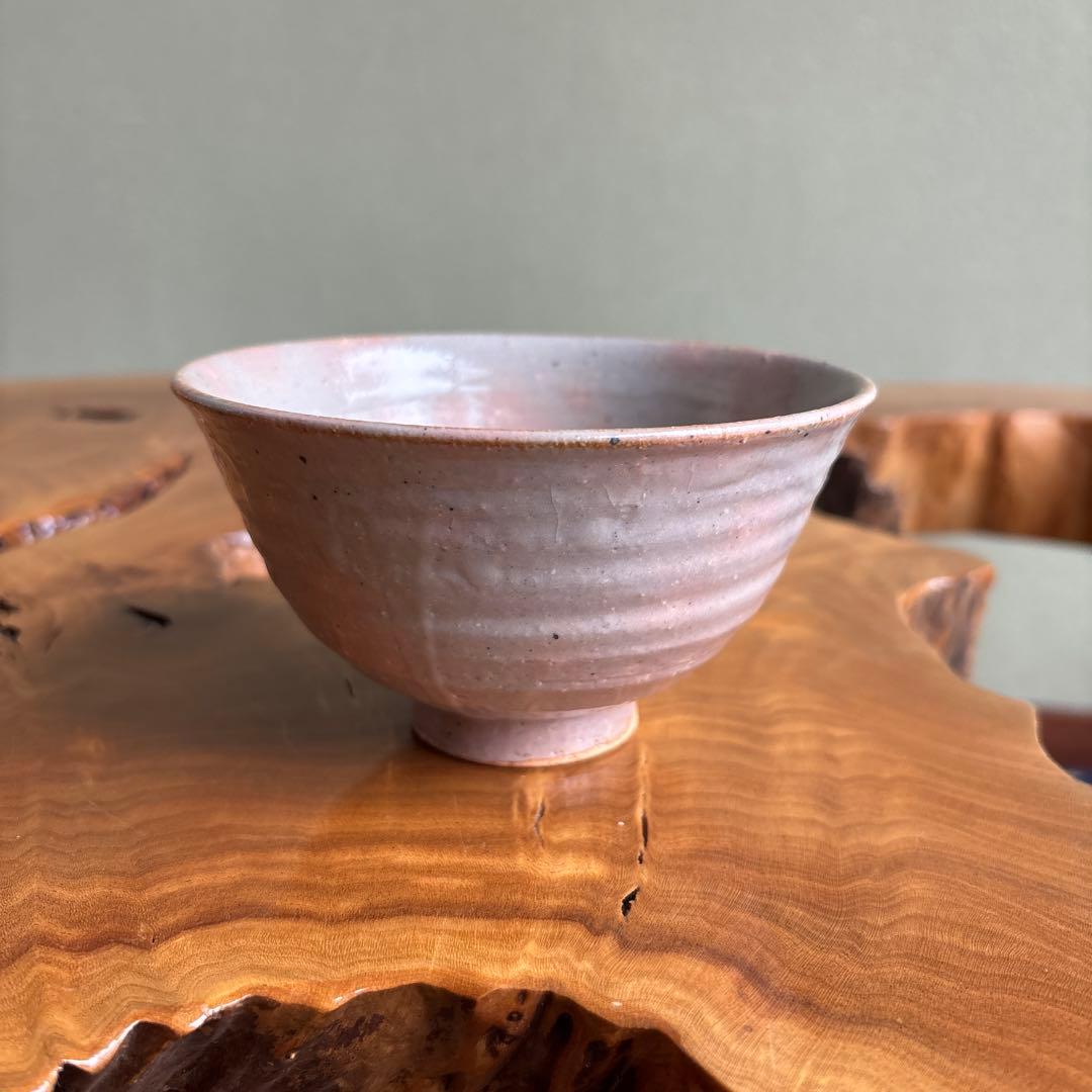 Shuchi-yaki Tea Bowl by Sawada Yoshihiro - Senka Kiln Lavender Chawan