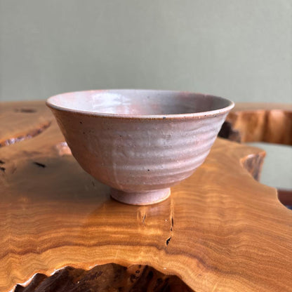 Shuchi-yaki Tea Bowl by Sawada Yoshihiro - Senka Kiln Lavender Chawan