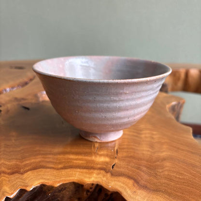 Shuchi-yaki Tea Bowl by Sawada Yoshihiro - Senka Kiln Lavender Chawan