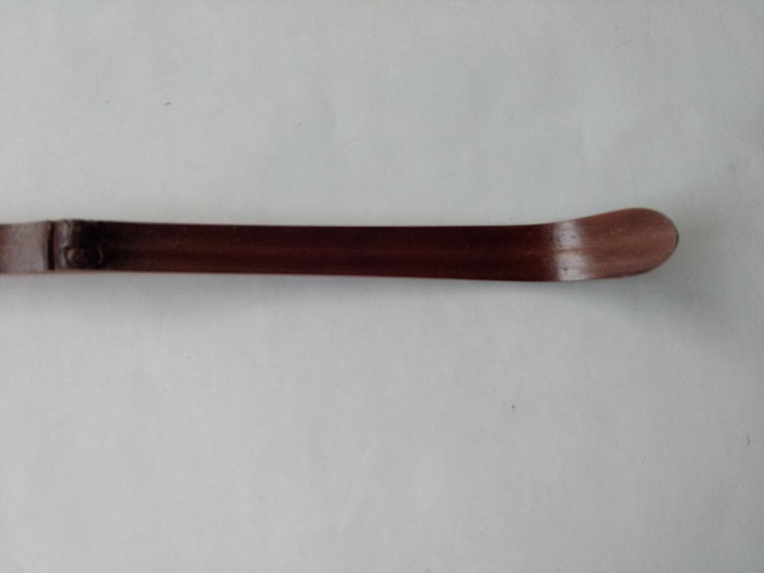 Susudake Chashaku Tea Scoop — Named 'Buji' by Zen Master Fujii Seido, Carved by Soryo | Smoked Bamboo, Tomobako