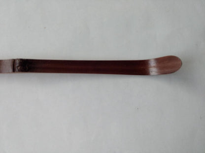 Susudake Chashaku Tea Scoop — Named 'Buji' by Zen Master Fujii Seido, Carved by Soryo | Smoked Bamboo, Tomobako